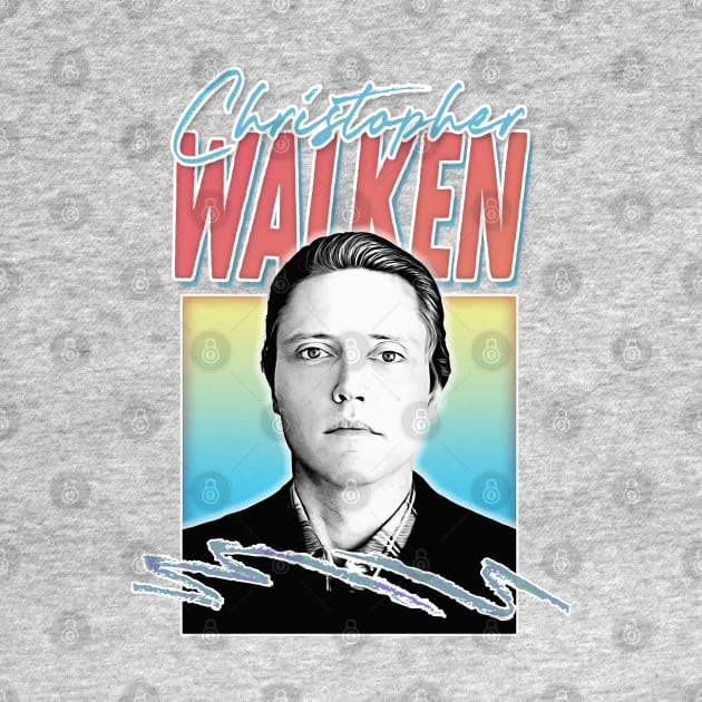 Christopher Walken / 80s Aesthetic Fan Art Gift Design by DankFutura